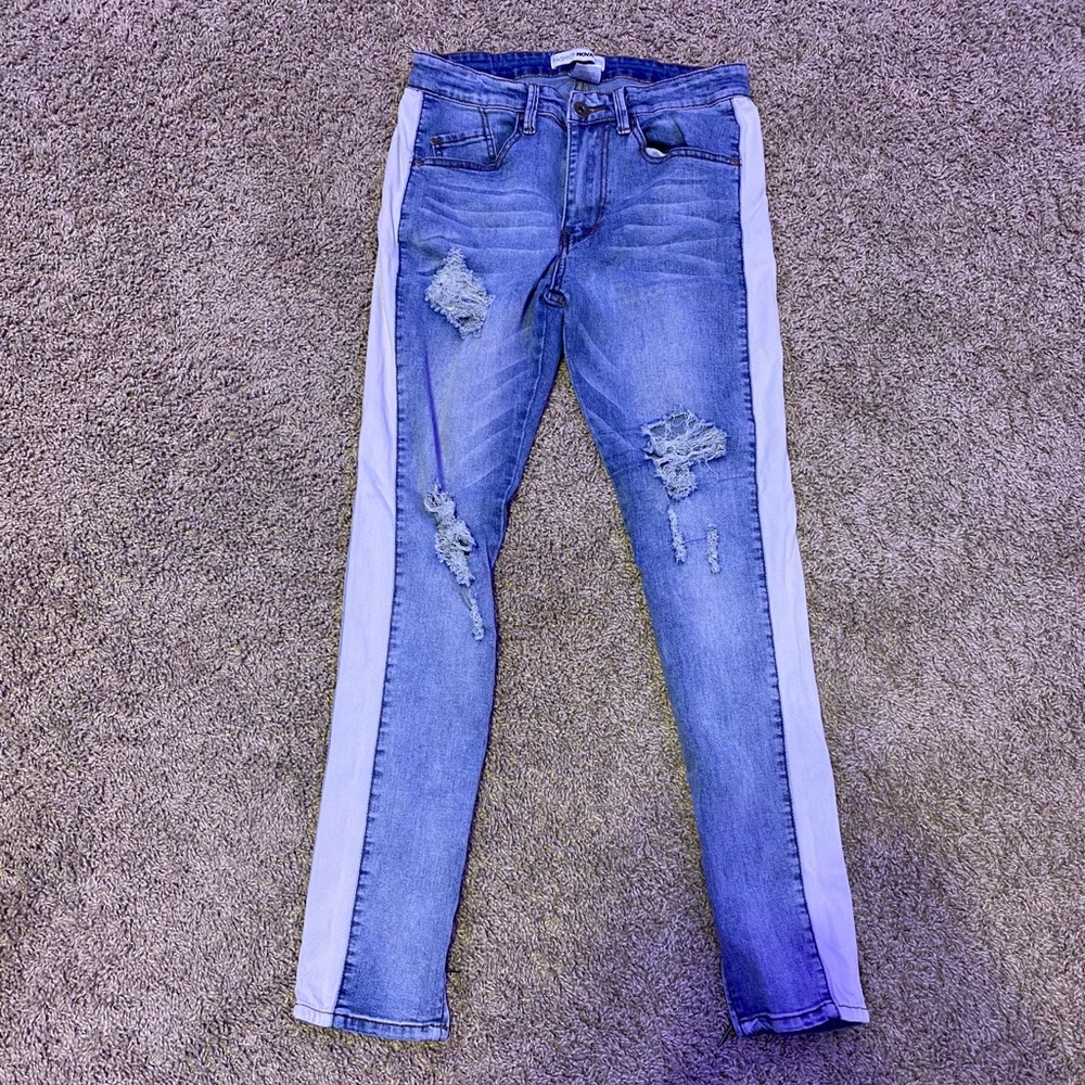 Light Blue Skinny Jeans